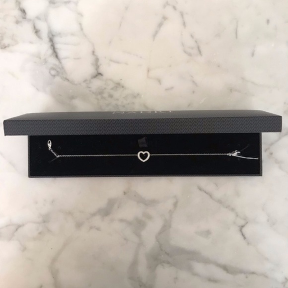 NADRI Heart Shaped Faux Diamond Bracelet - BRAND NEW - Picture 1 of 6